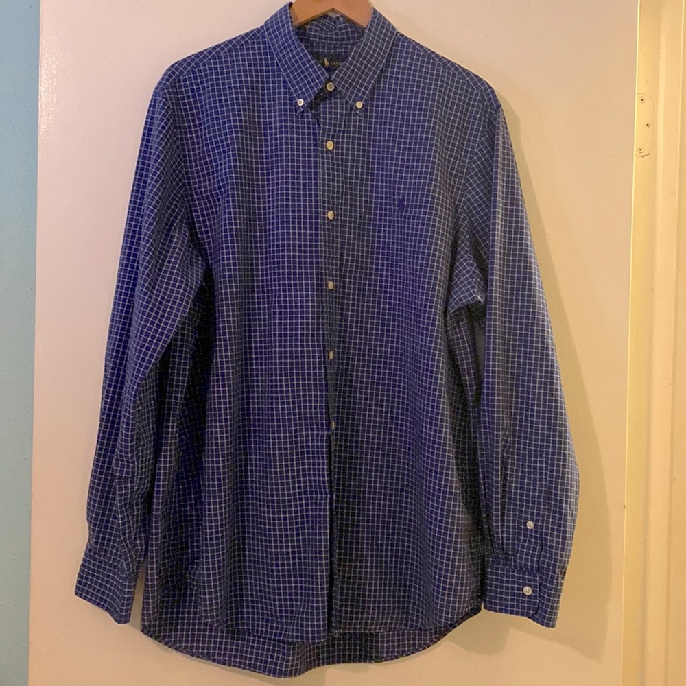 Ralph Lauren men’s button down shirt, XL